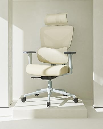 Beige Office Chair