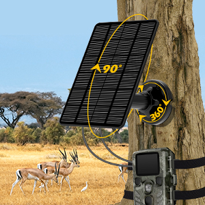 360° Rotating Bracket and 90° Adjustable Wall Mount Bracket