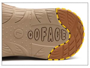 anti-slip rubber sole