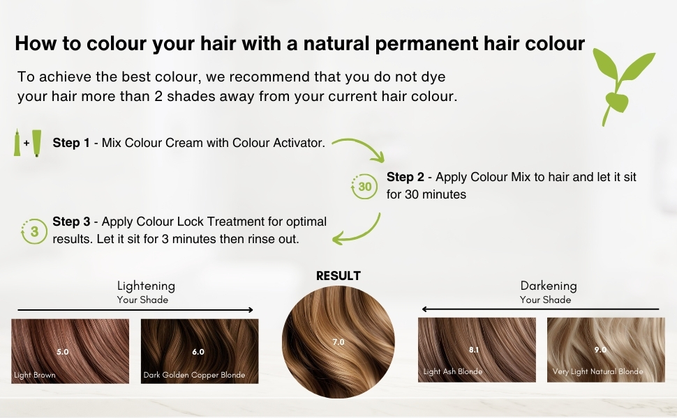how to colour your hair with naturigin use colour lock shampoo and conditioner for best after care