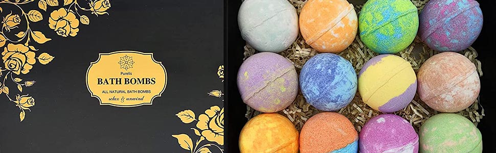 Purelis XXL Bath Bombs Gift Set