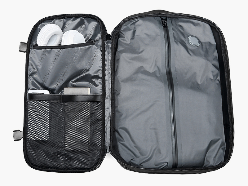 Somago Vacuumable Backpack Expandable Waterresistant