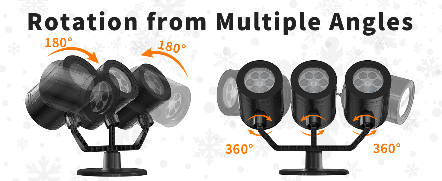 snowflake led lights