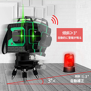 Amazon | Aitoyo グリーンレーザー墨出し器 フルライン 12ライン