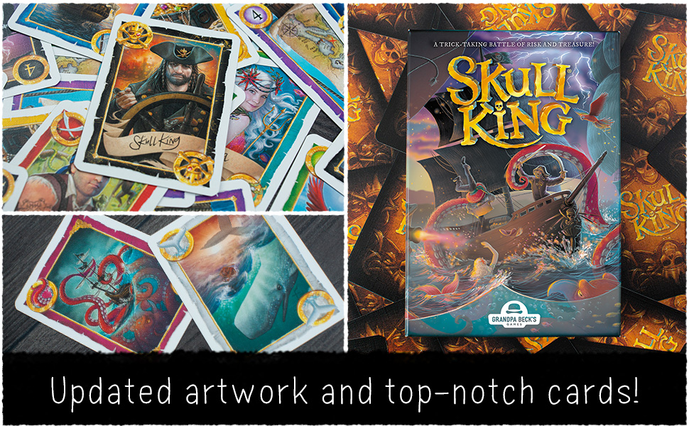 Skull King Card Game by Grandpa Beck's Games The Ultimate Pirate