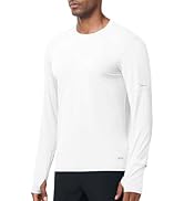 UPF 50+ Long Sleeve T Shirts for Men Quick Dry UPF 50+ UV Sun Protection Tee Shirt for Athletic
