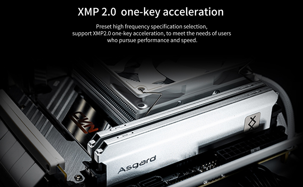 DDR4 RAM Memory DDR4 Asgard 16GB(8GBx2) 3600MHz ddr4 ram Loki Series ddr4 16GB for Desktop PC