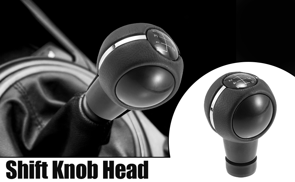 X AUTOHAUX 6 Speed Manual Gear Stick Shift Knob Transmission Gear Lever Stick