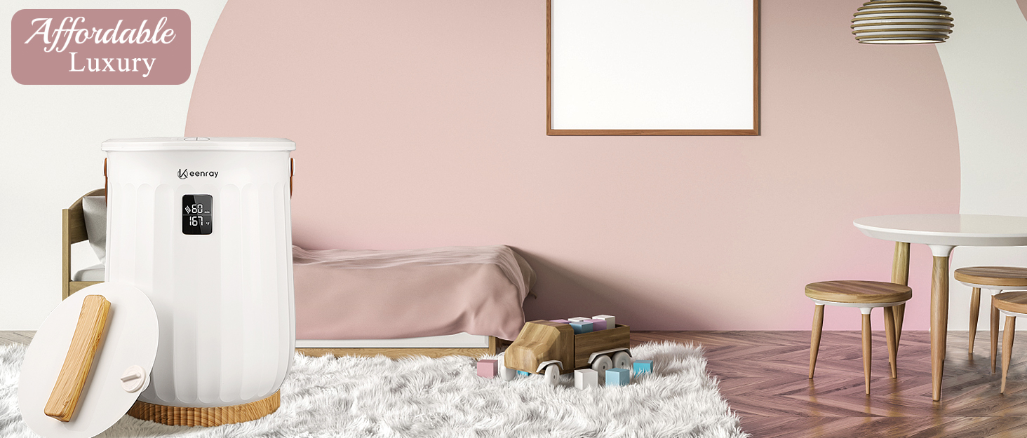 Keenray Towel Warmer Bucket, Hot Towel Warmer with Timer