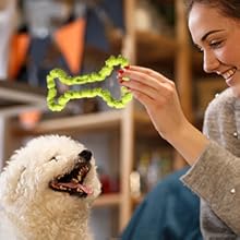 Set Puppy chew Toys for Teething 3 Pack Toys for Small Dogs Durable Dog Interactive Toys Different 