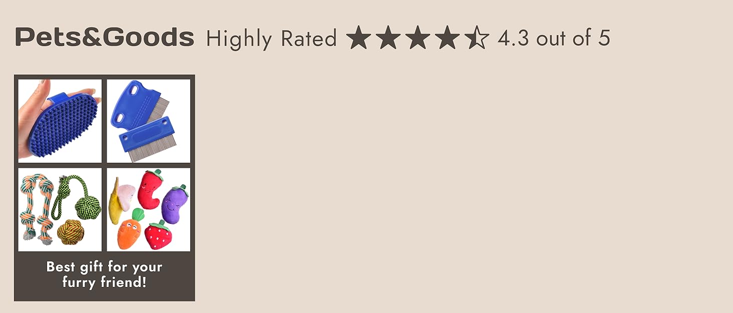 pets dog rope toys plush toys combs brushes