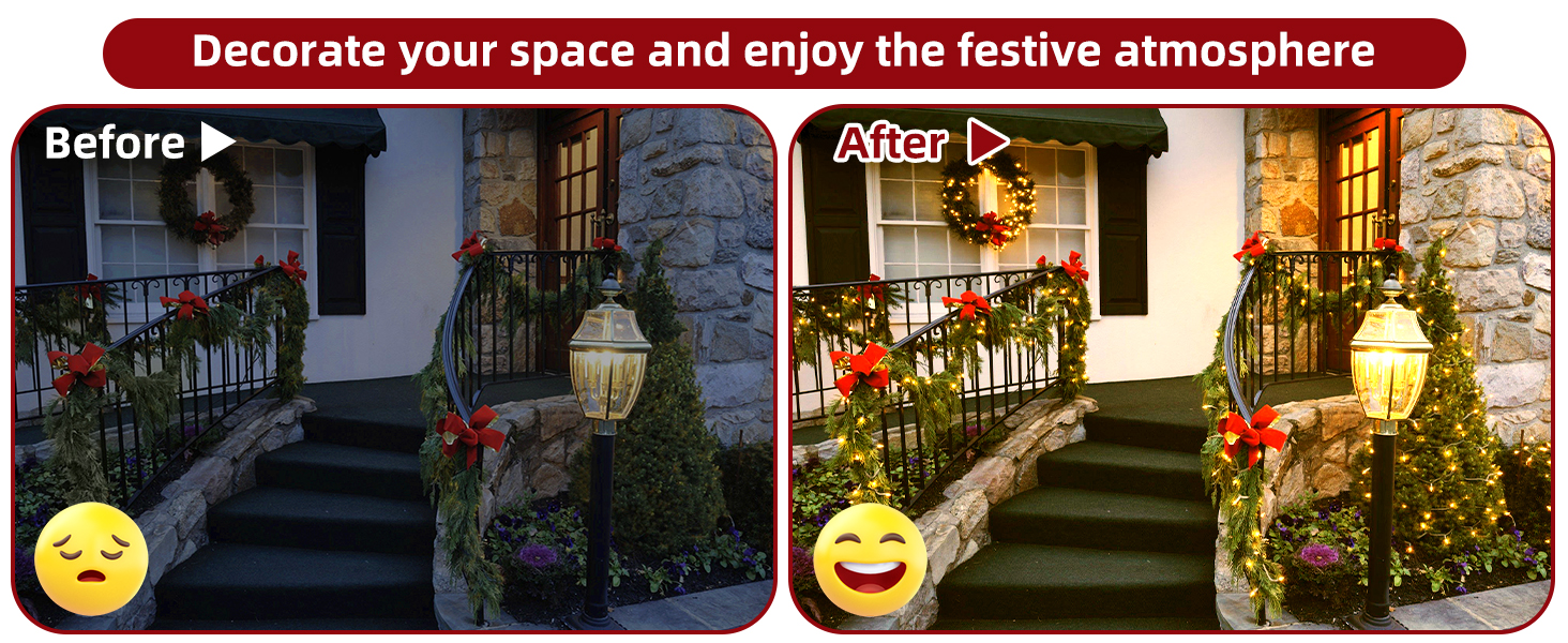 christmas lights outdoor