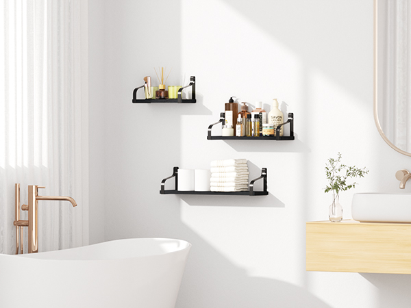 Amazon.com: Love-KANKEI Floating Shelves Wall Mounted Set of 2, 17