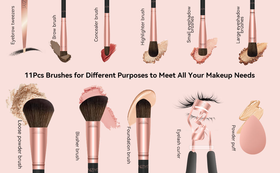 Aoi Excellent Make-up Brush セット BEILI 35Pcs Complete Makeup Brush Set BX-S35 – BEILI