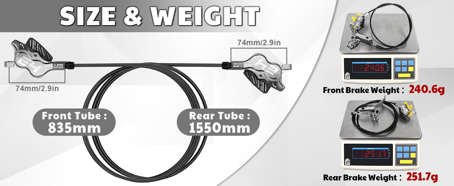 SIZE &amp; WEIGHT