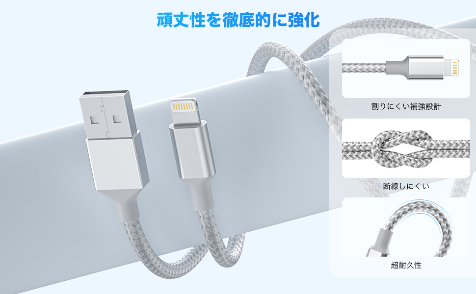 Amazon.co.jp: iphone 充電ケーブル【1M/2M 各2本正規MFi認証品