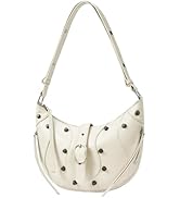 CLUCI Shoulder Bag,Purses for Women Dumpling Small Hobo Bags Vegan Leather Ladies Clutch with Adj...
