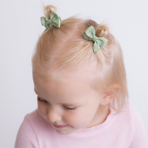 baby girls hair bow clips