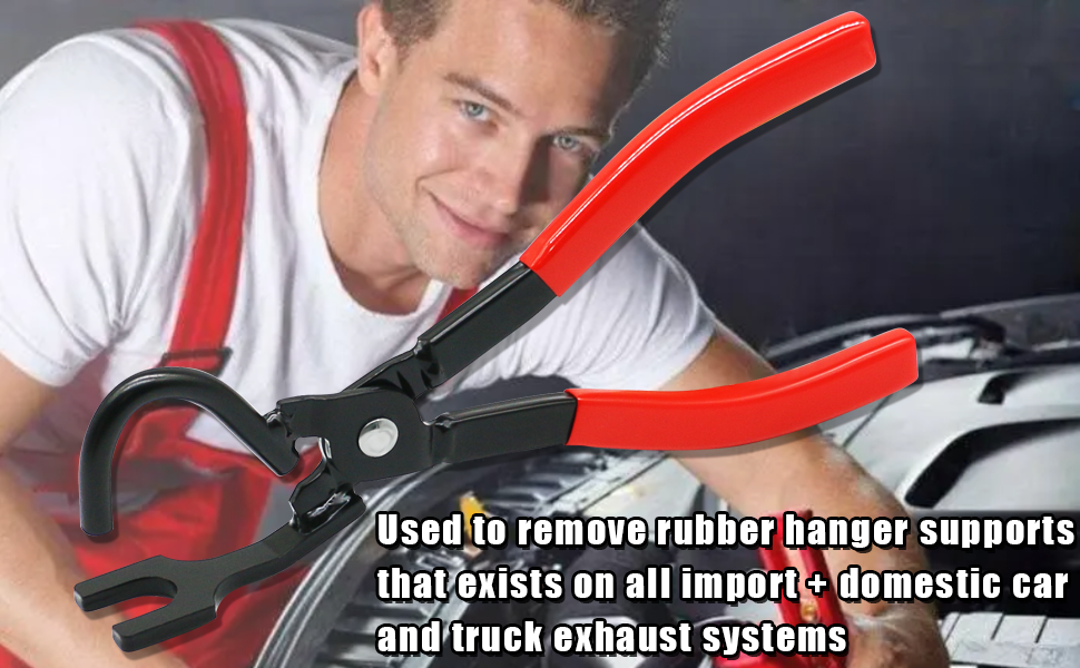 Exhaust Hanger Removal Tool Rubber Bracket and Exhaust