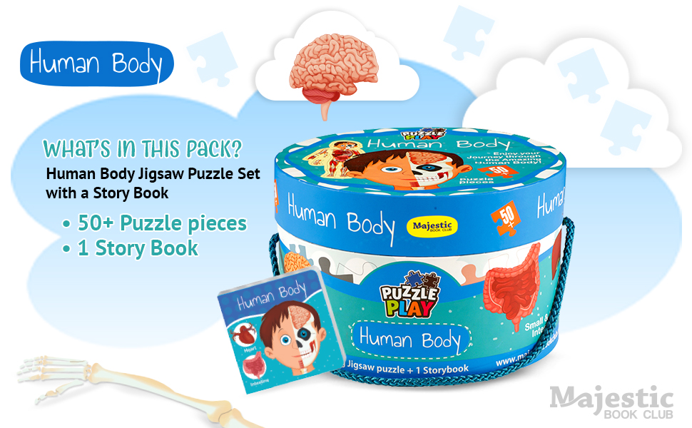 Human Body Jigsaw Puzzle for kids