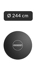 Monzana Trampolin Sprungtuch 305 cm Ø für Kinder im Garten UV-beständig 50-150 kg B2127993 F1f5 448e 808e 9050219ff83a. CR0,0,500,1000 PT0 SX150 V1