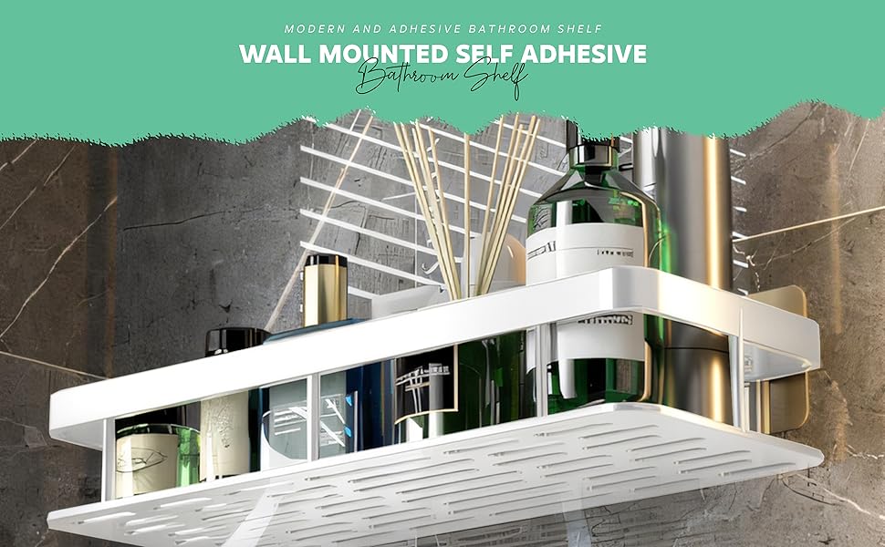 bathroom organizer with drill