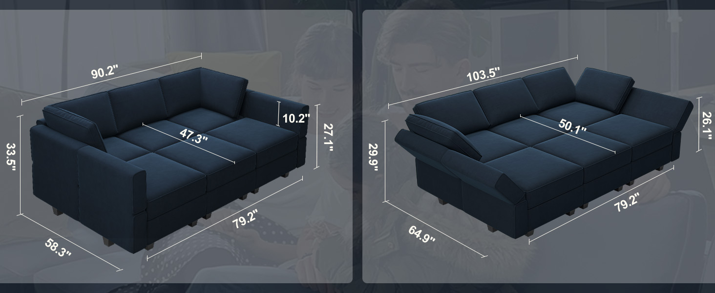 modular sofa
