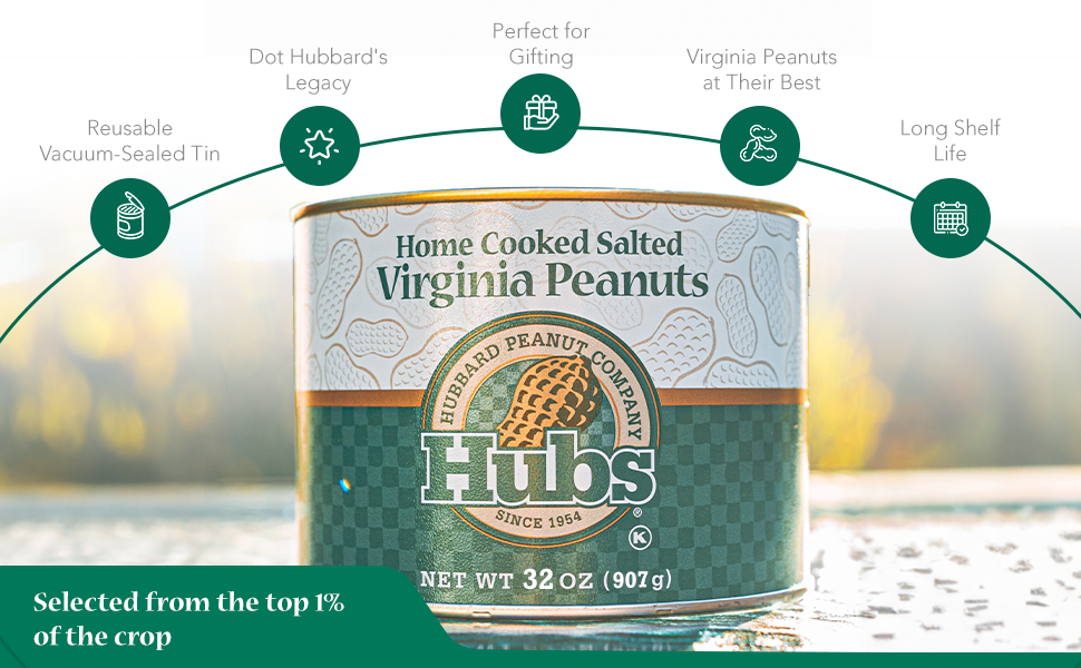 Hubs Peanuts Premium Salted Virginia Nuts Irresistible Crunch & Flavored Nuts