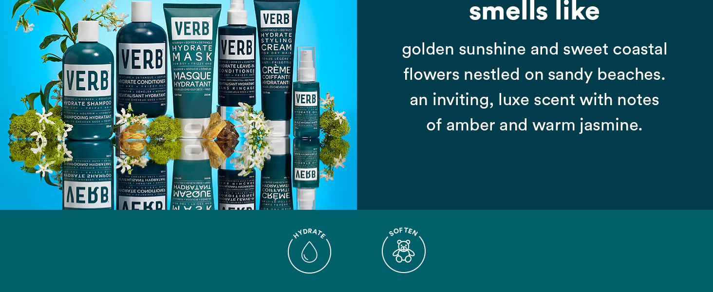 hydrate collection smells like amber and warm jasmine
