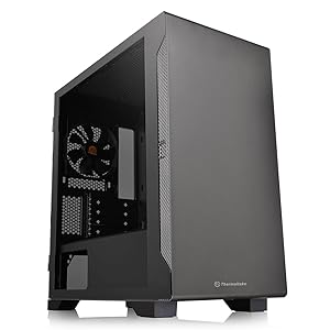 Amazon | Thermaltake S100 TG 強化ガラス ミニタワーPCケース