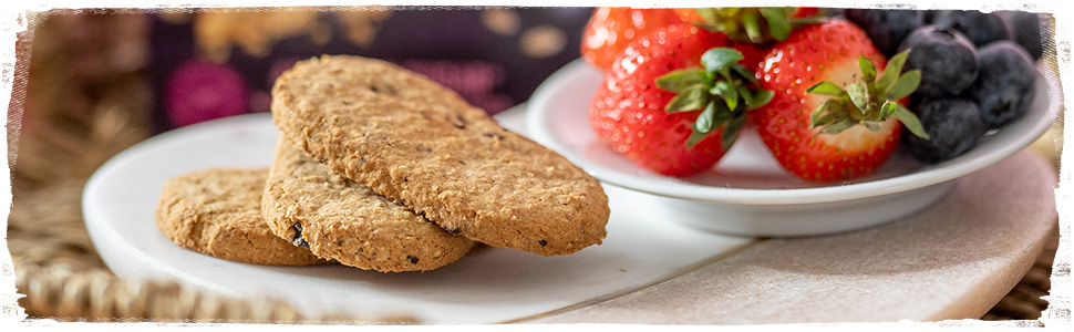 Nairn's Gluten-Free Oat Cookies Blueberry Raspberry