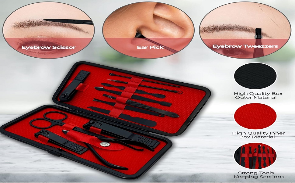 12 pc manicure set