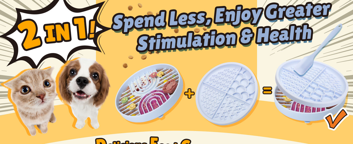 slow feeder dog bowls