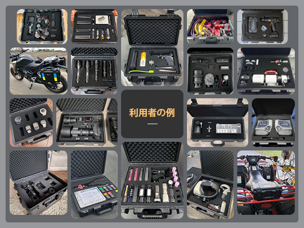 Amazon.co.jp: Lykus HC-5020 防水ハードケース 格子状カットスポンジ