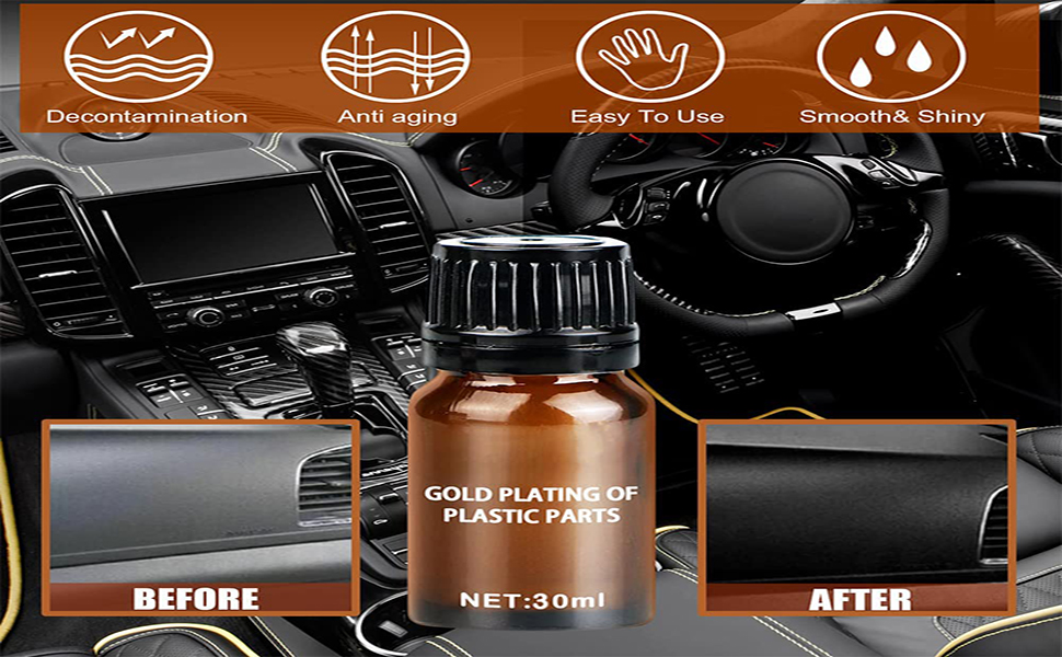 Car Plastic Parts Refurbish Agent, Automotive Interior Plastic Part Retreading