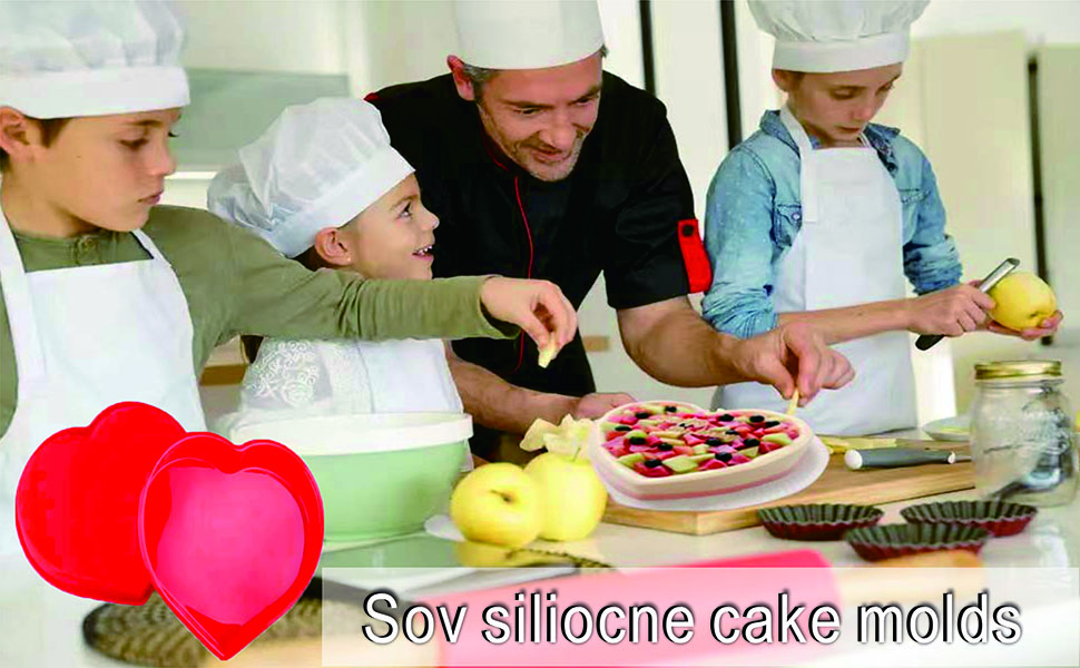 heart shaped Cake Molds