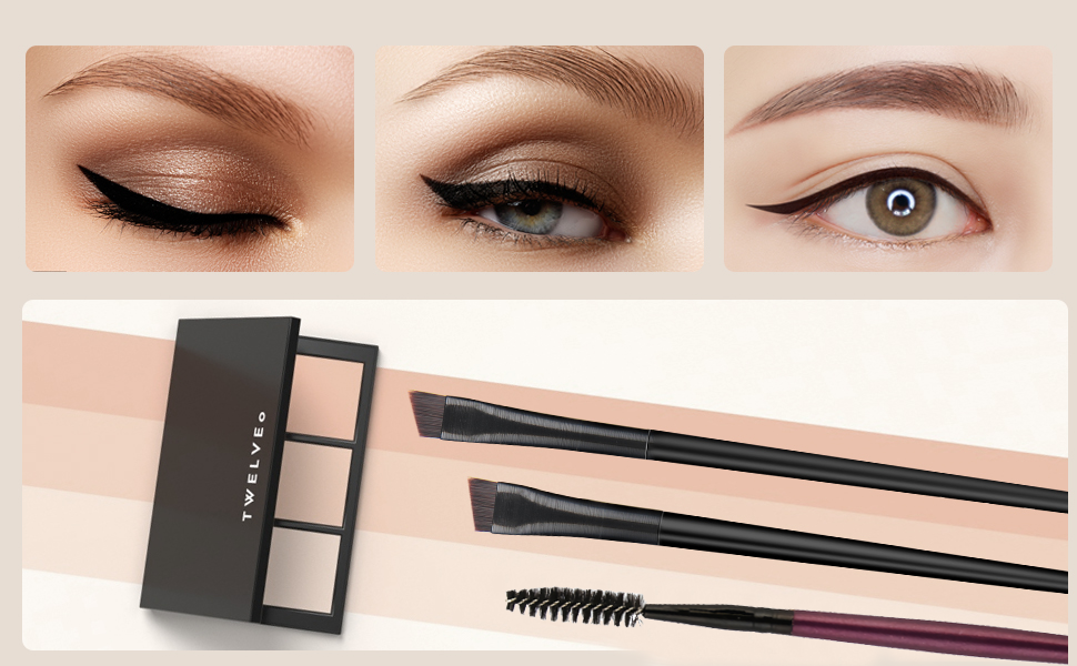 eyeliner brush angled