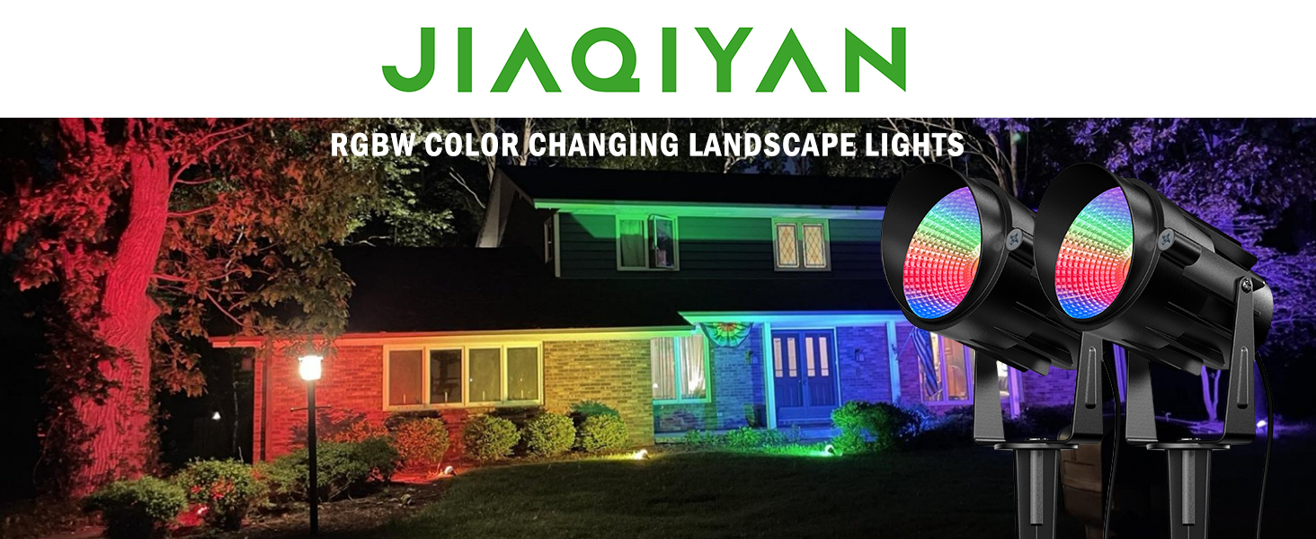 JIAQIYAN outdoor spotlights