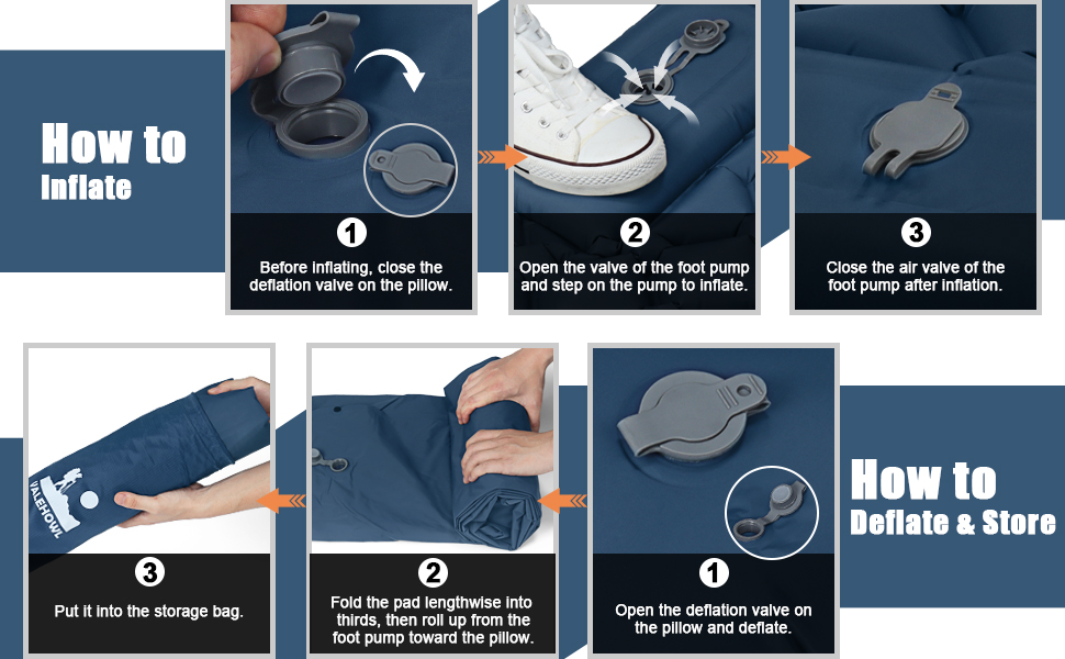 How to Inflate &amp; Deflate
