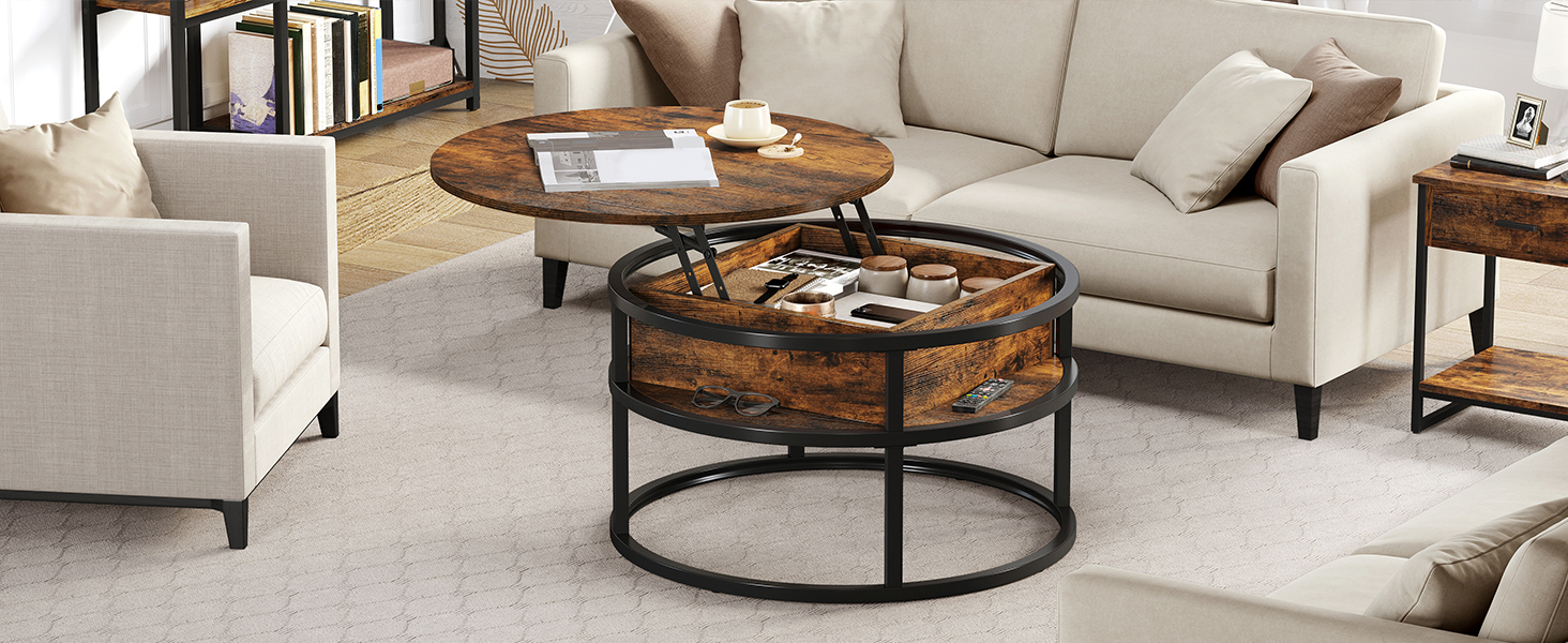 round coffee table