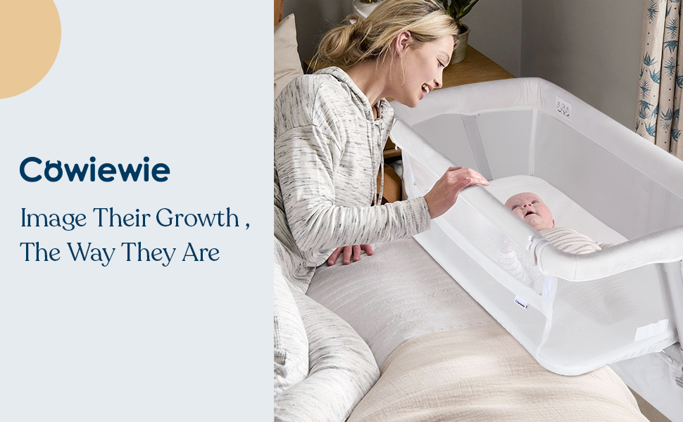 baby bedside bassinet sleeper with 5-position Adjustment Height & Breathable Mesh & Co-Sleeping