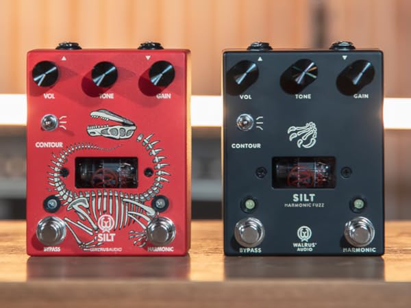 ギター Walrus Audio RED Walrus Audio SILT Harmonic Tube Fuzz Pedal - Red | Sweetwater