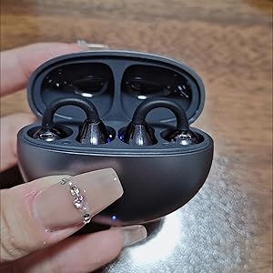 Wireless Bluetooth Headphones Ear Clip Bone Conduction Open Sports