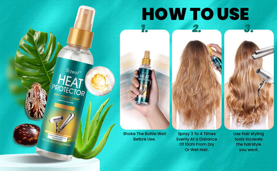 Heat Protection Spray