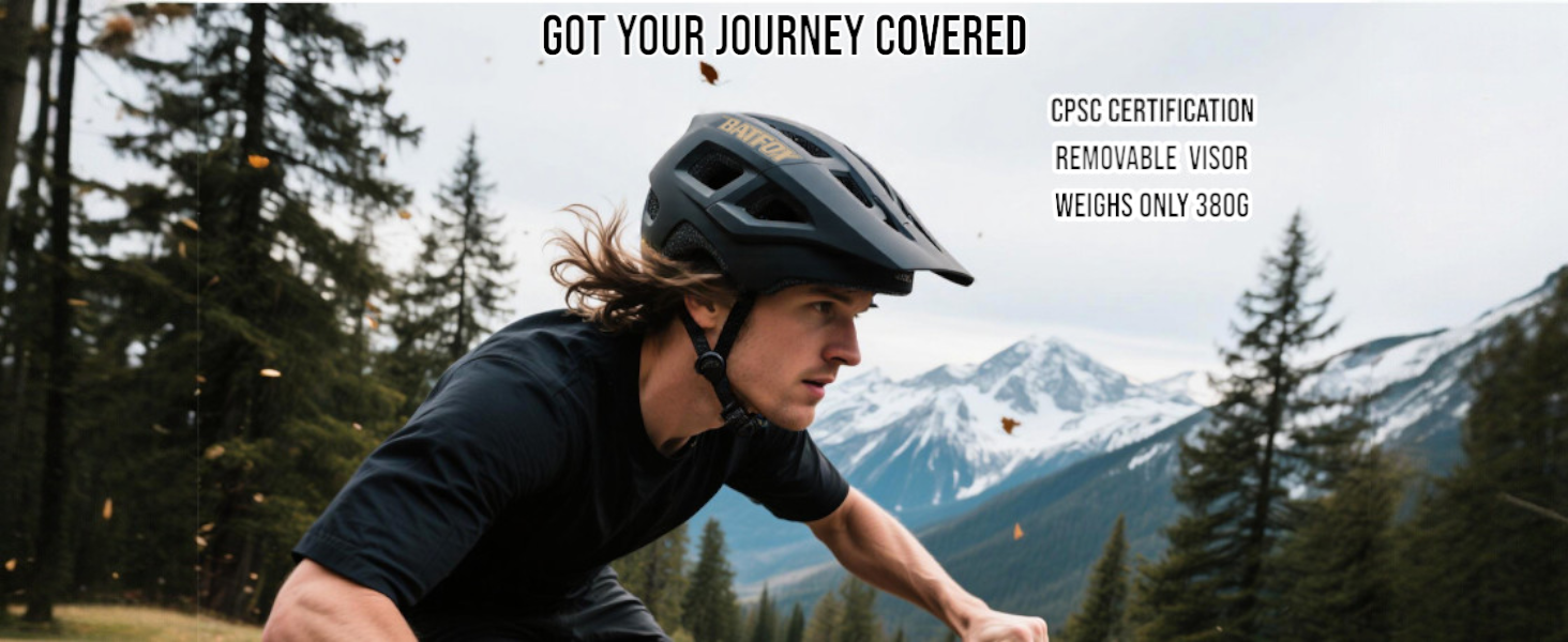 Mountain bike helmet