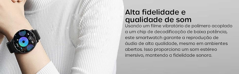 Alta fidelidade de som