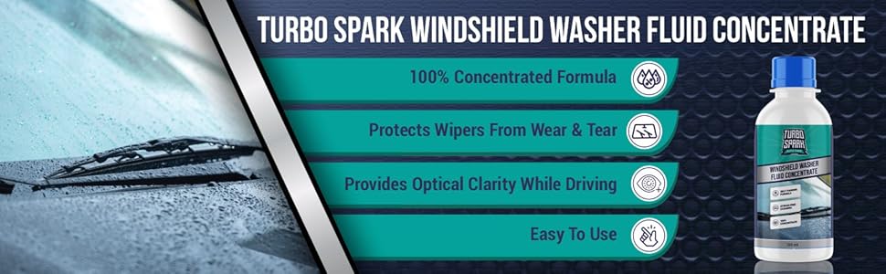 Turbo Spark Windshield Washer Concentrate 100ml