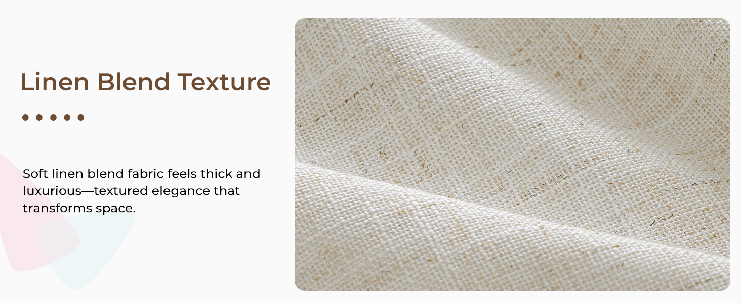 linen blackout curtains