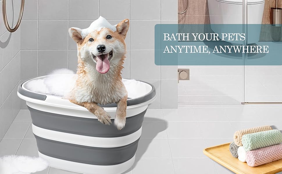 Pet Bathing Basin