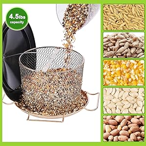 bird feeder for outdoor weatherproof